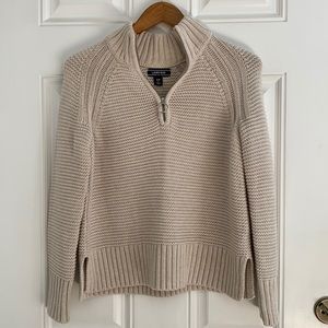 Chunky mock Neck Sweater